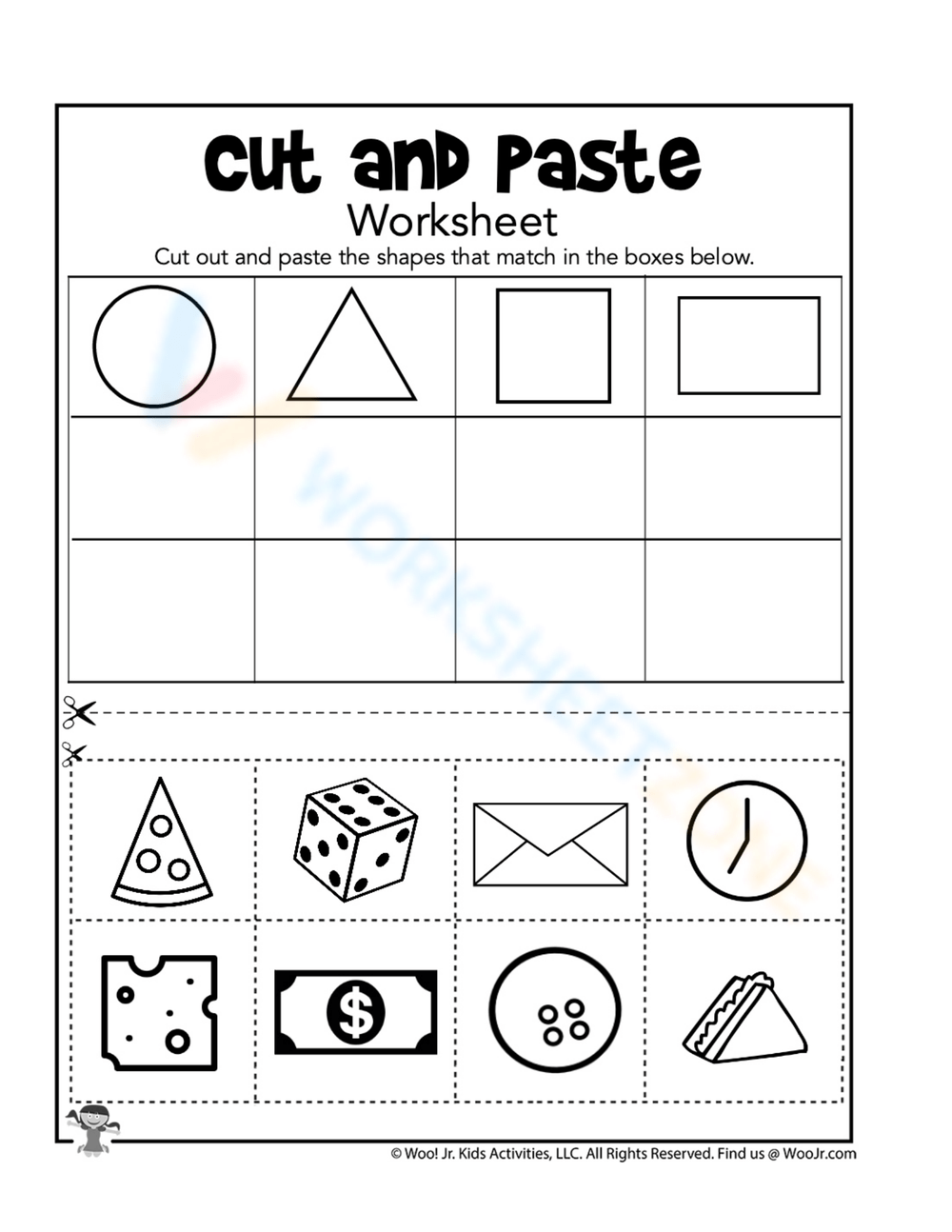 Free Printable U0026 Interactive Sorting Shapes Worksheets Worksheets Library