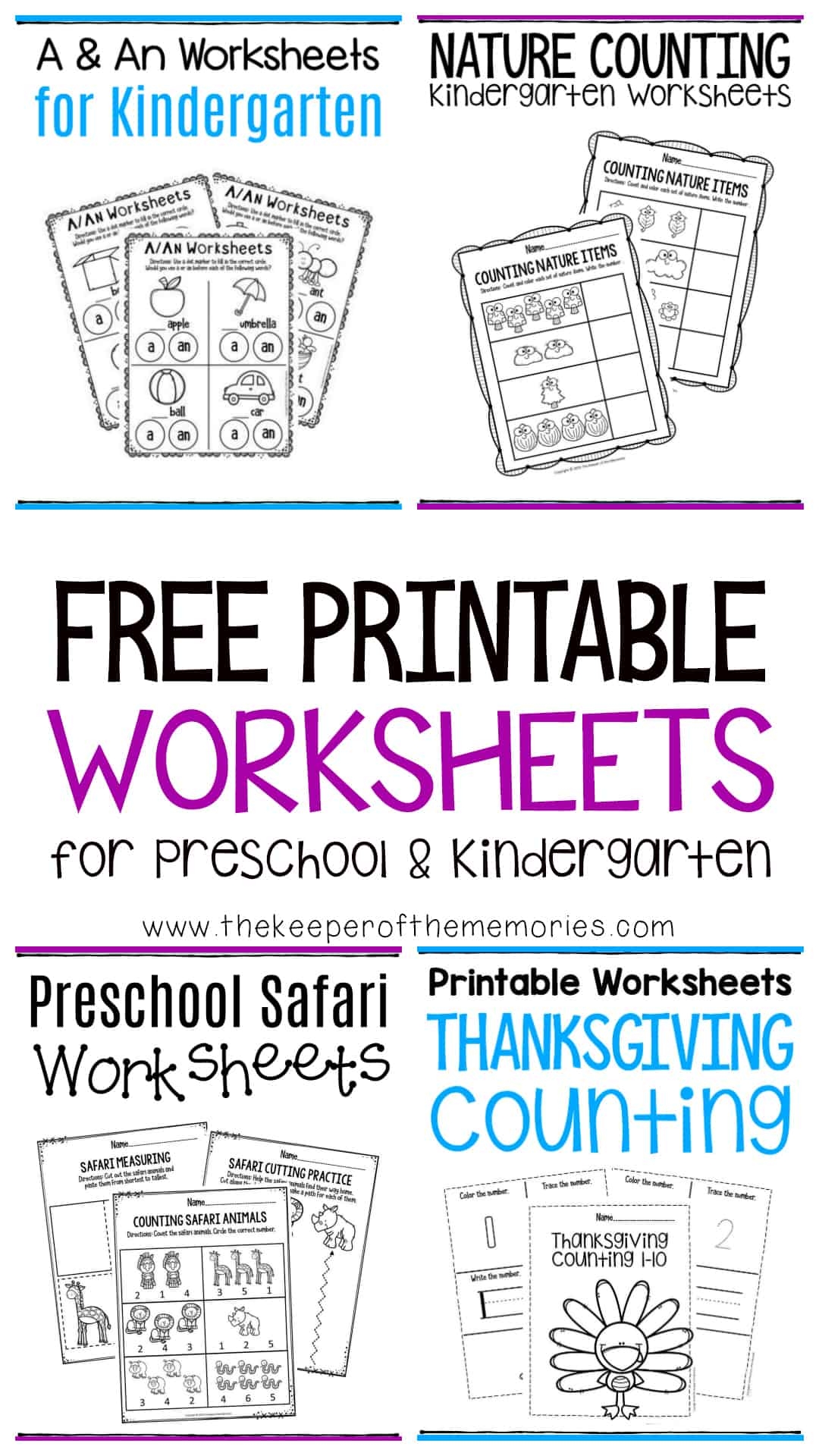 Free Printable Educational Worksheets For Preschoolers