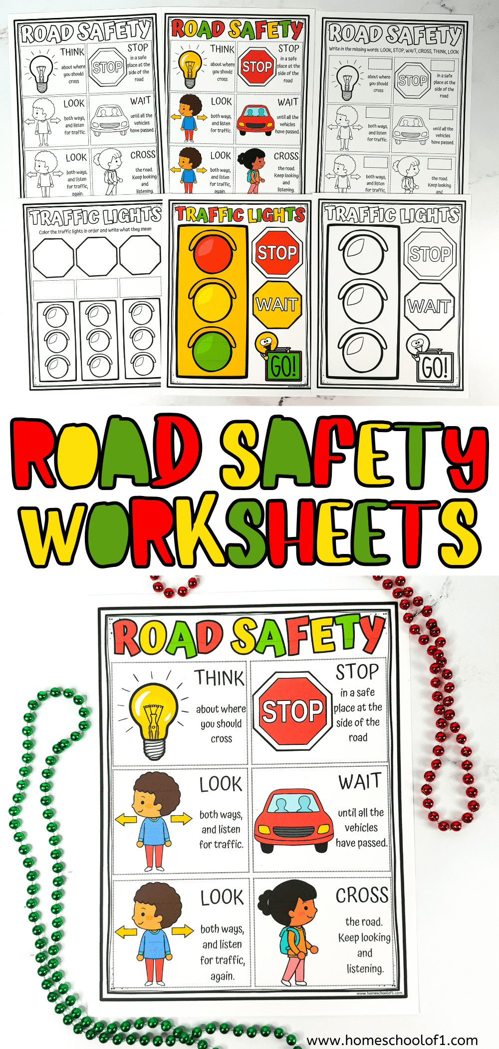 Free Printable Road Safety Worksheets