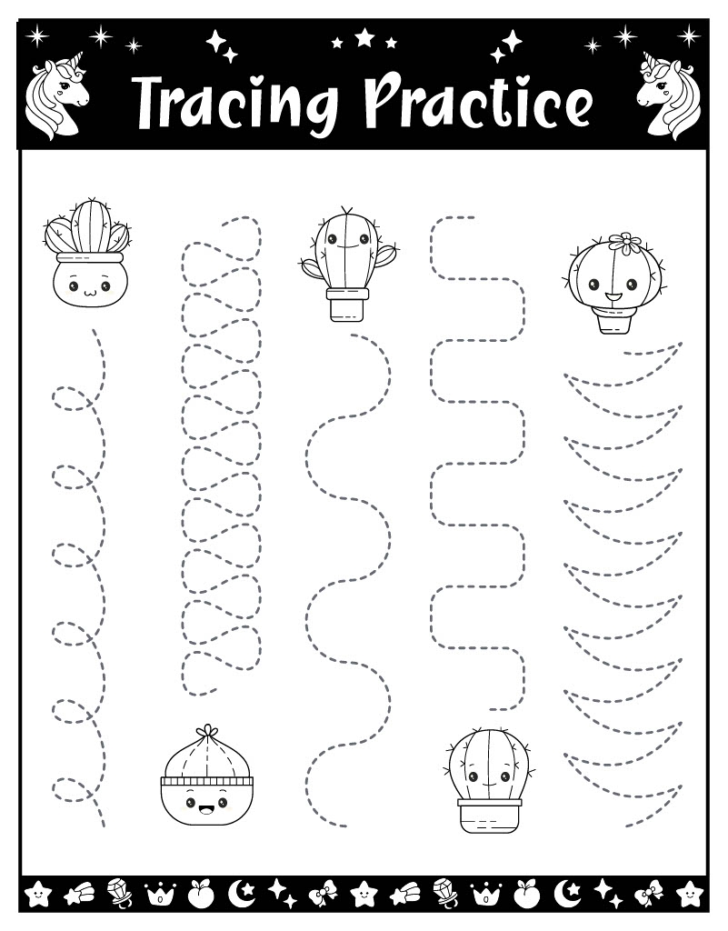  Give Your Child A Head Start In Learning With This Amazing Big Letter U0026 Number Shape Tracing Book