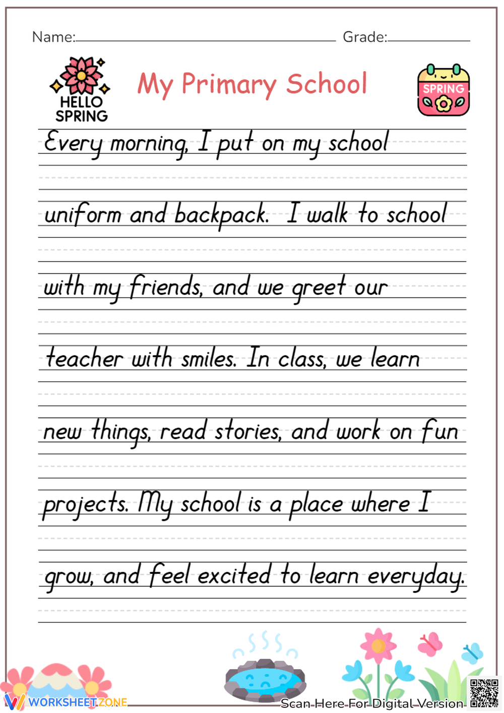 Grade 2 Handwriting Worksheets 2025 Grade 2 Handwriting Worksheets 2025