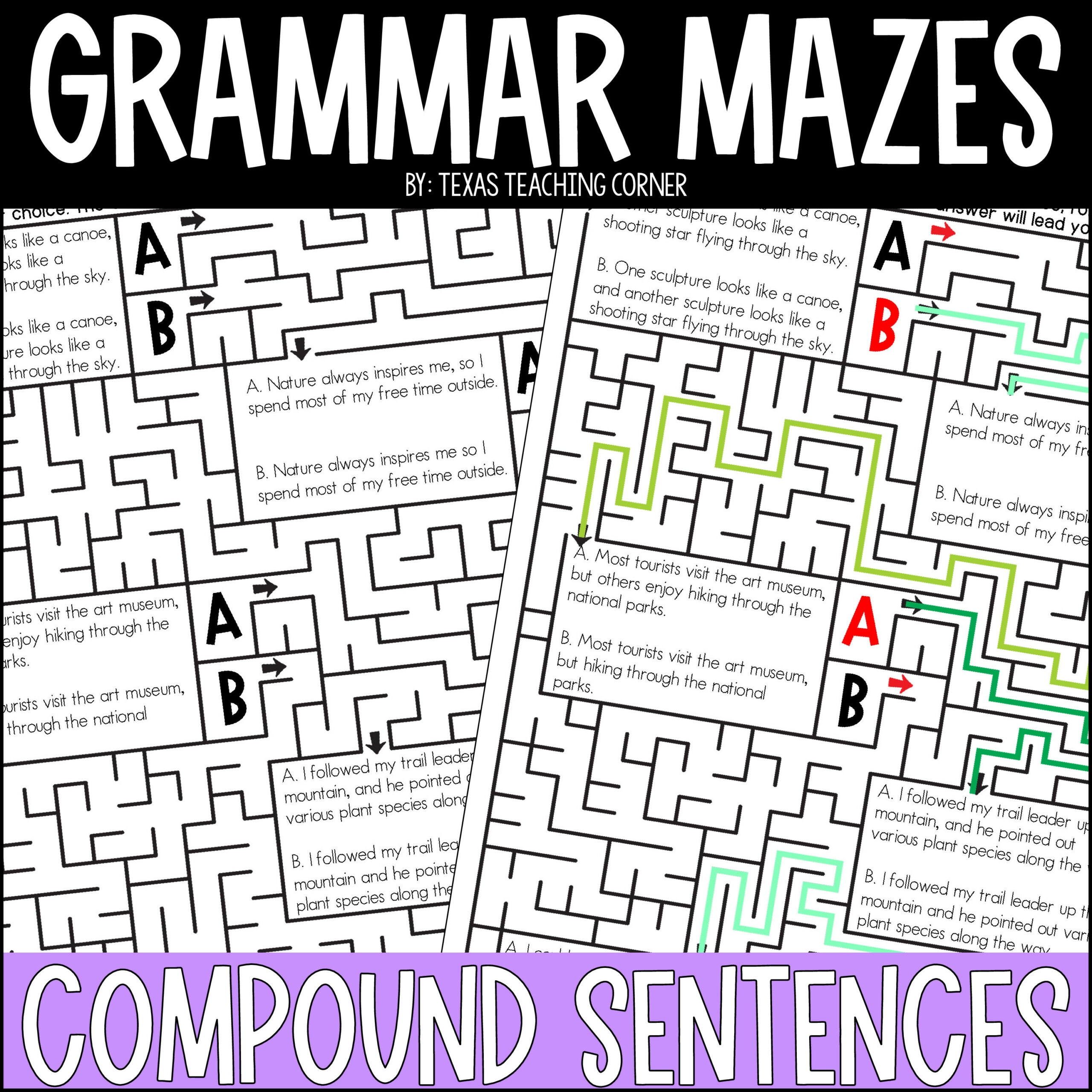 Free Printable Compound Sentences Worksheets