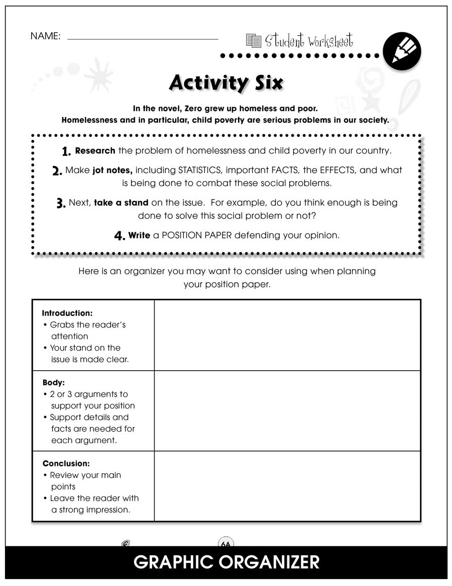 Holes BONUS WORKSHEETS Grades 5 To 6 EBook Bonus Worksheets Library