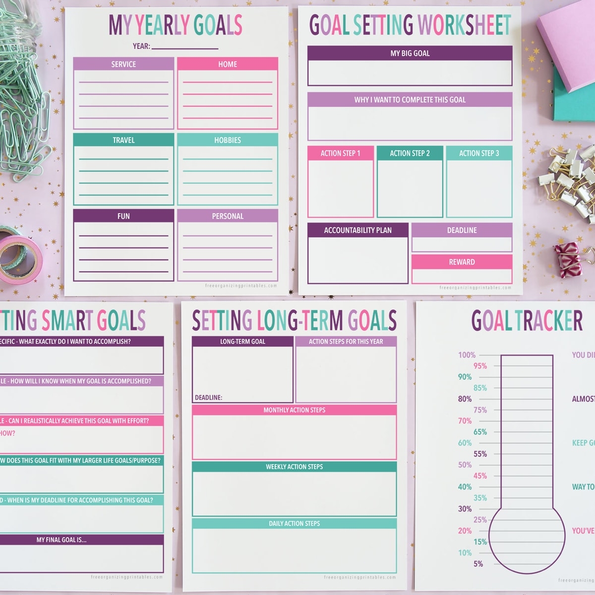 Home Free Organizing Printables