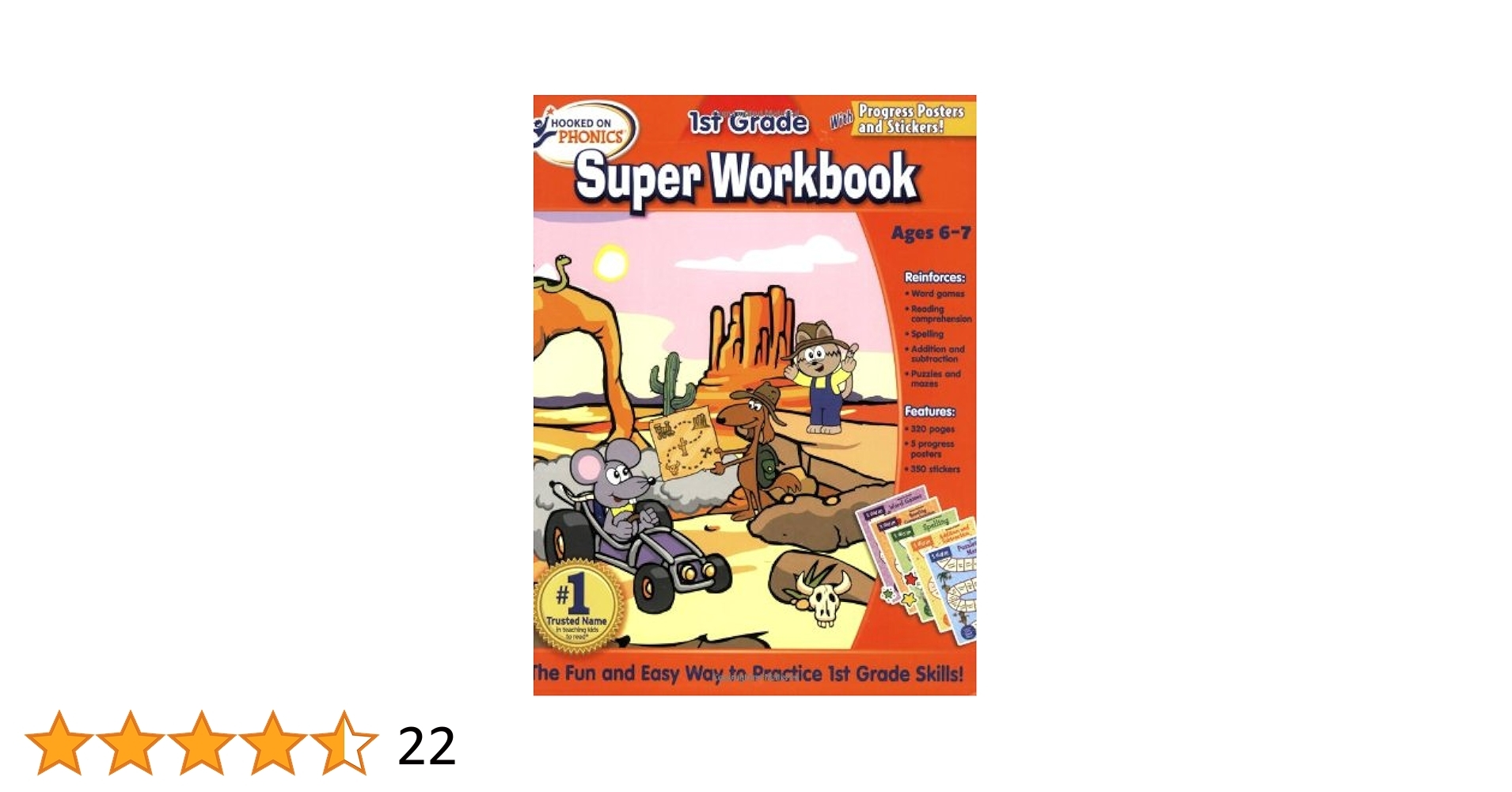 Hooked On Phonics 1st Grade Super Workbook Hooked On Phonics 