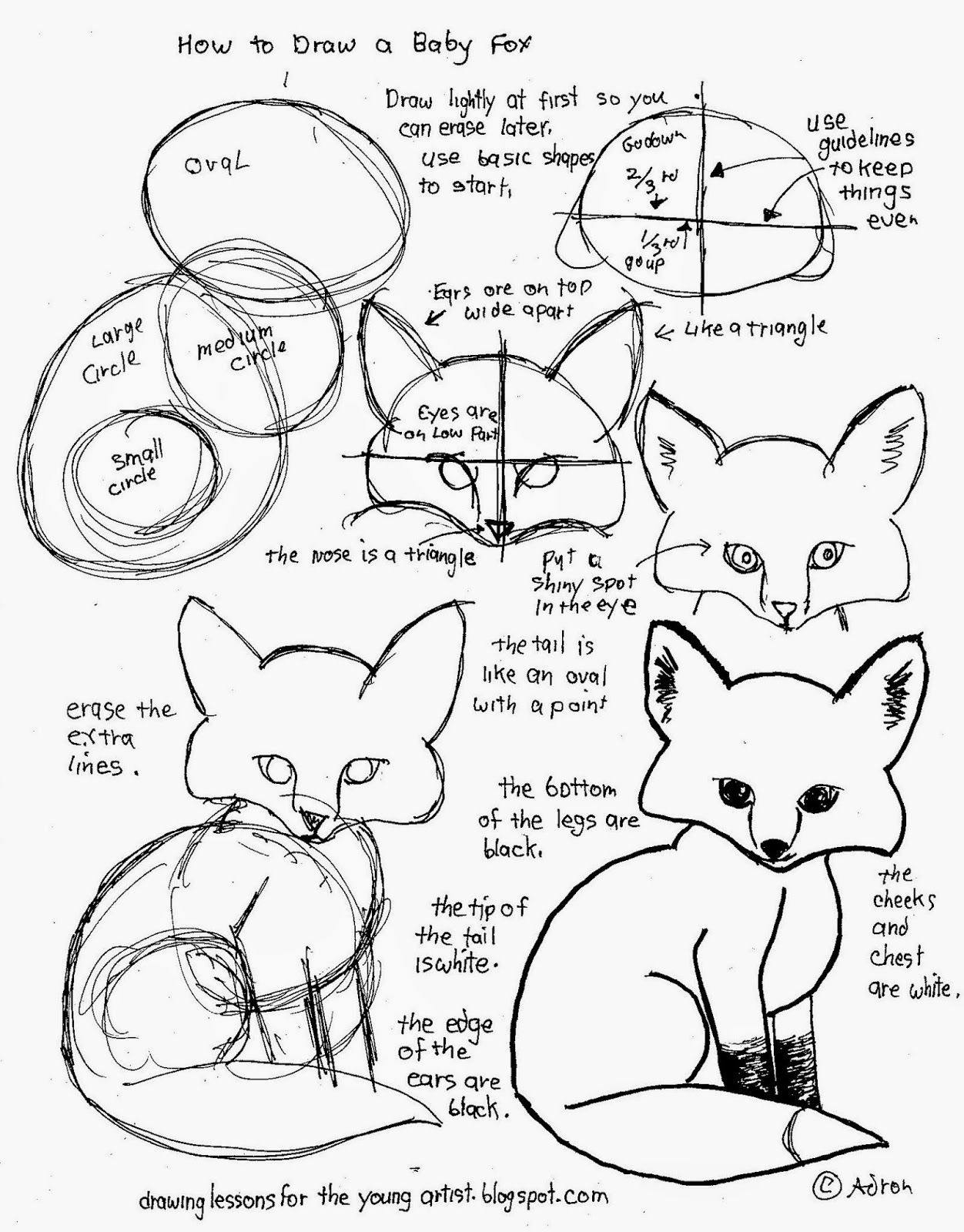 How To Draw Worksheets For The Young Artist How To Draw A Baby Worksheets Library