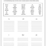 Italian Definite Articles Worksheets Articoli Determinativi Free Printable Download The Happy Maple Language Co