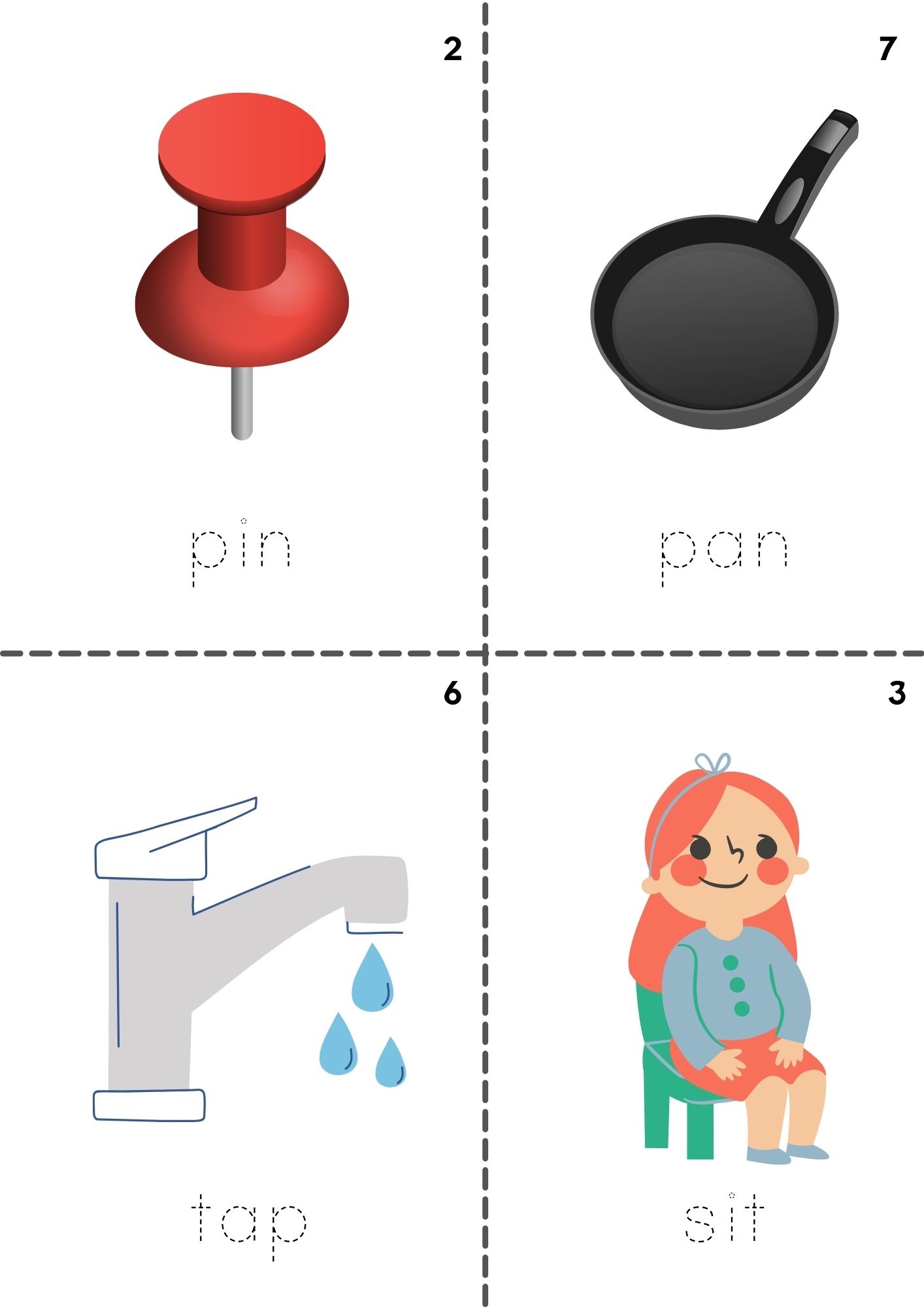 Kindergarten Lesson 20 Review Letters SATPIN Family Free PPT 