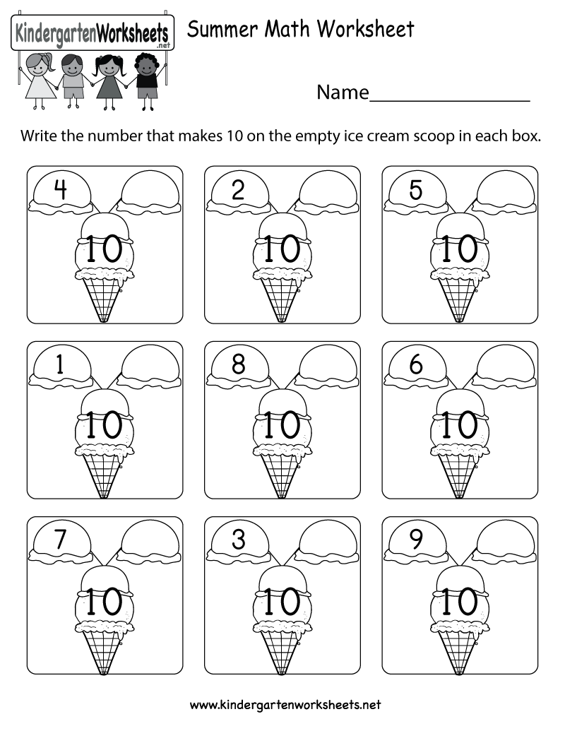 Kindergarten WSheets On X 