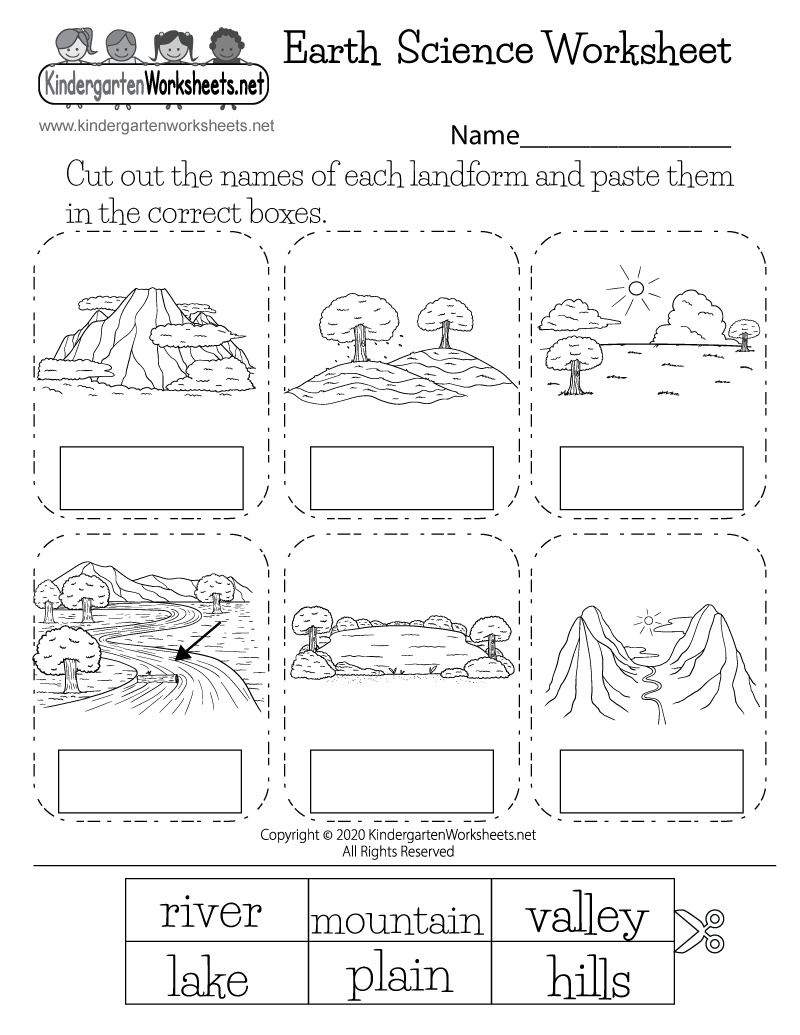 Free Printable Preschool Science Worksheets