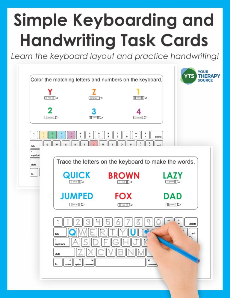 Learning The Keyboard Layout FREE PDF Your Therapy Source