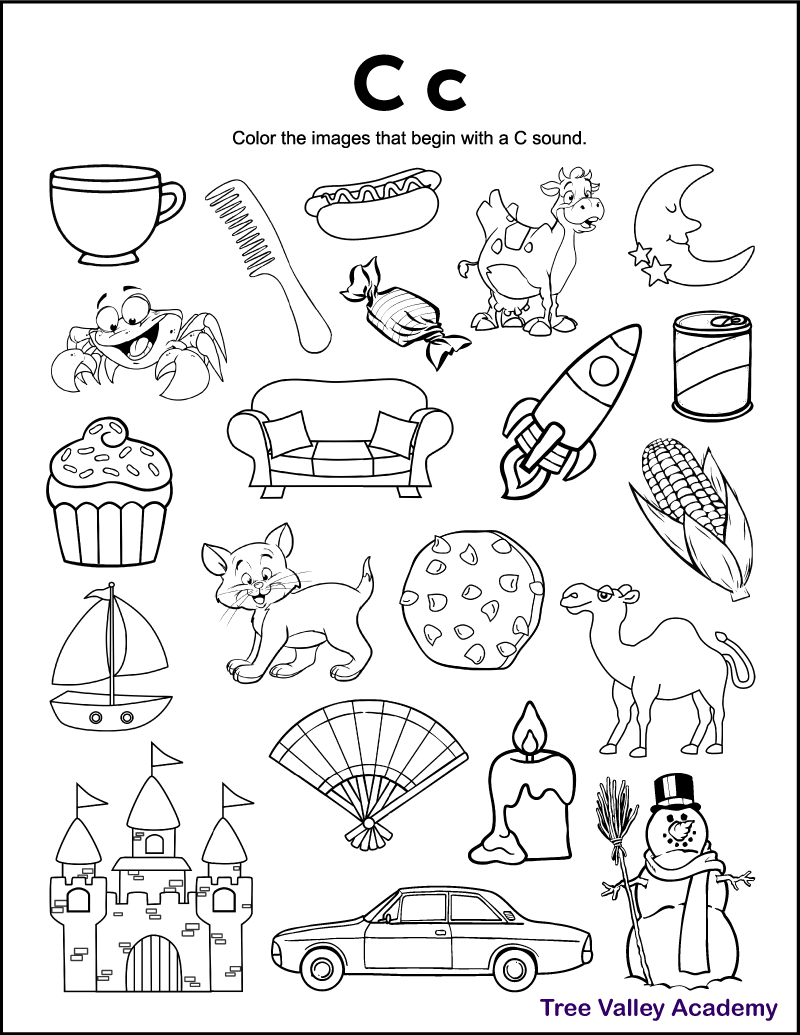 Letter C Printable Worksheets Free