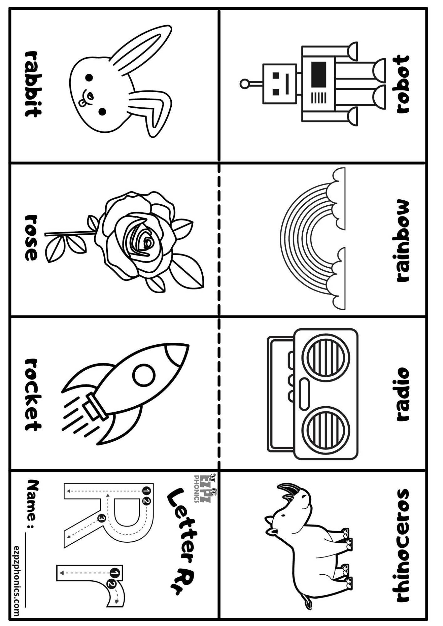 Letter R Worksheets Free Printables
