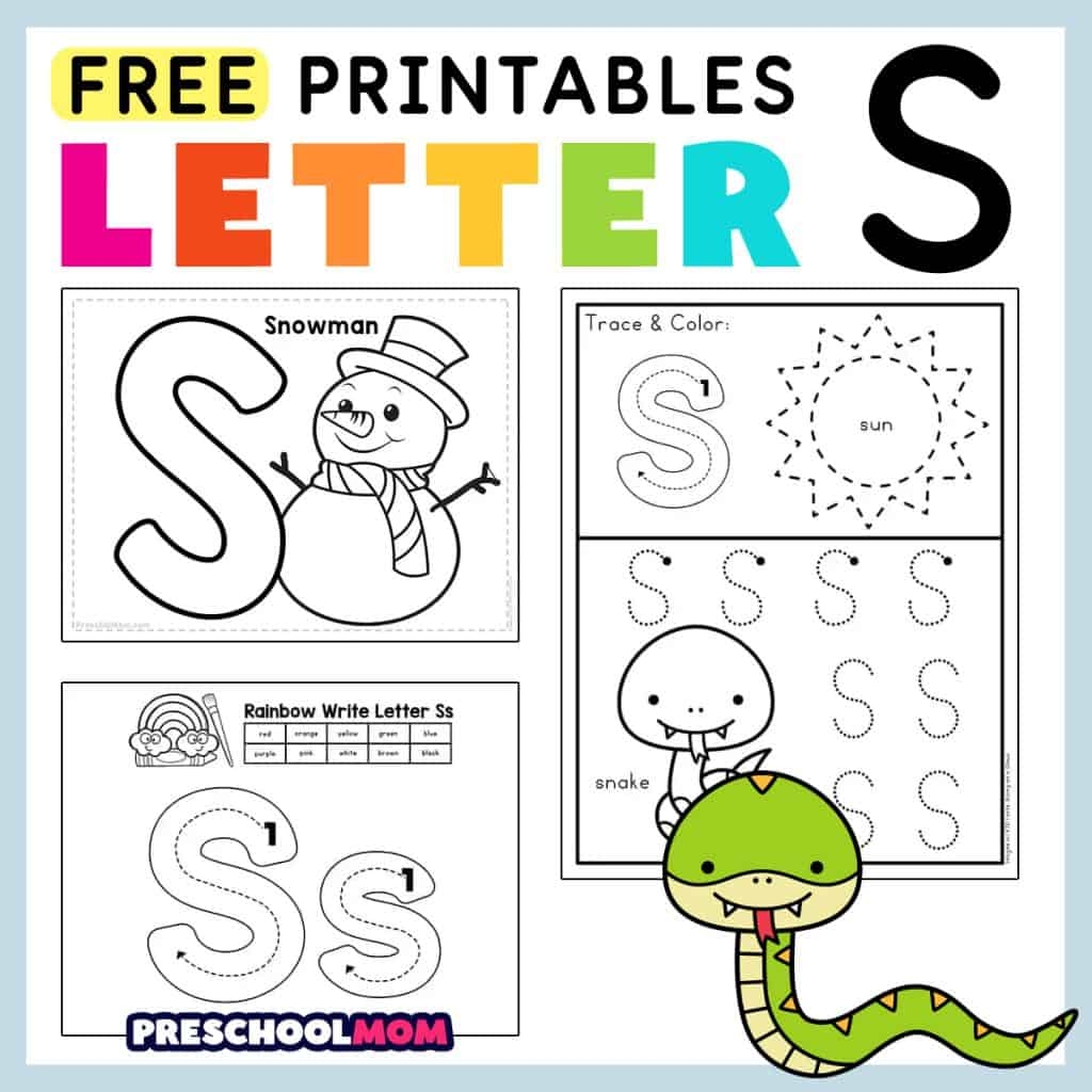 Free Printable Worksheets For Preschoolers