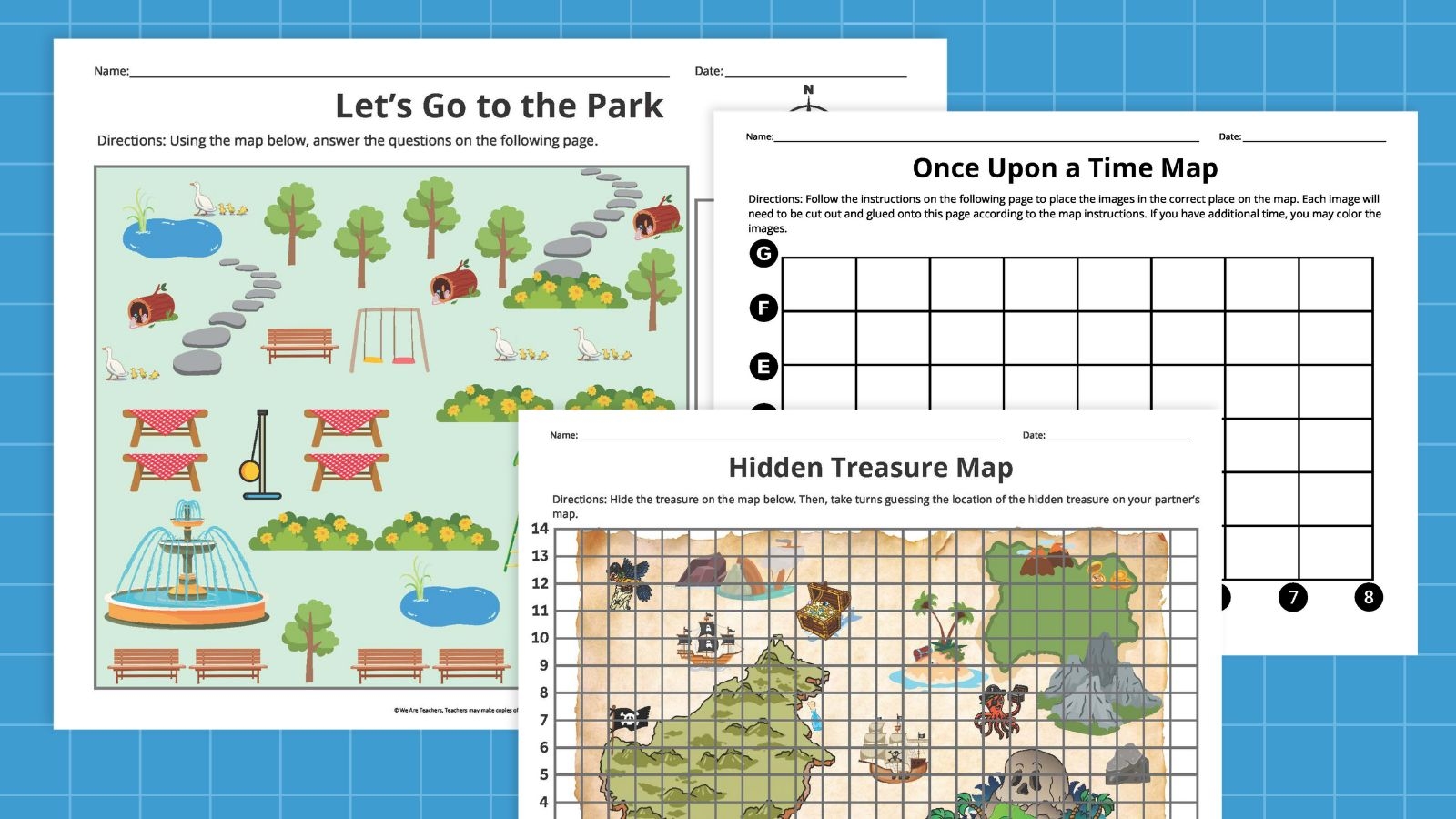 Map Skills Worksheets Free Printable Bundle  Map Skills Worksheets Free Printable Bundle