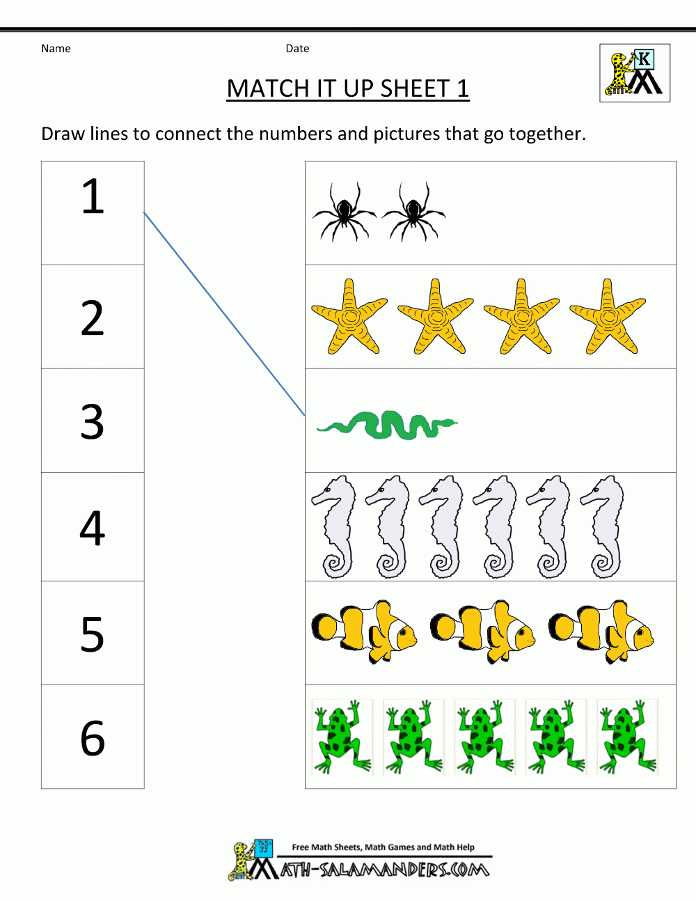 Free Printable Easy Math Worksheets