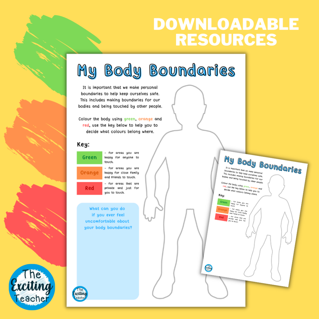 Free Printable Personal Space Boundaries Worksheets Free Printable Personal Space Boundaries Worksheets