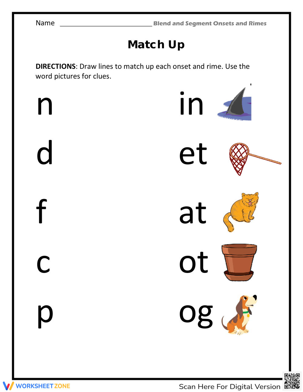 Onsets And Rimes Worksheets 2025