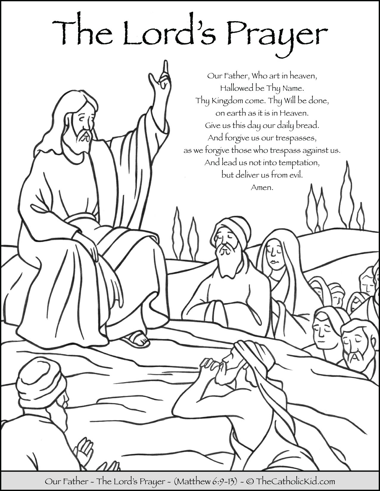 Our Father Archives The Catholic Kid Catholic Coloring Pages And Games For Children Our Father Archives The Catholic Kid Catholic Coloring Pages And Games For Children