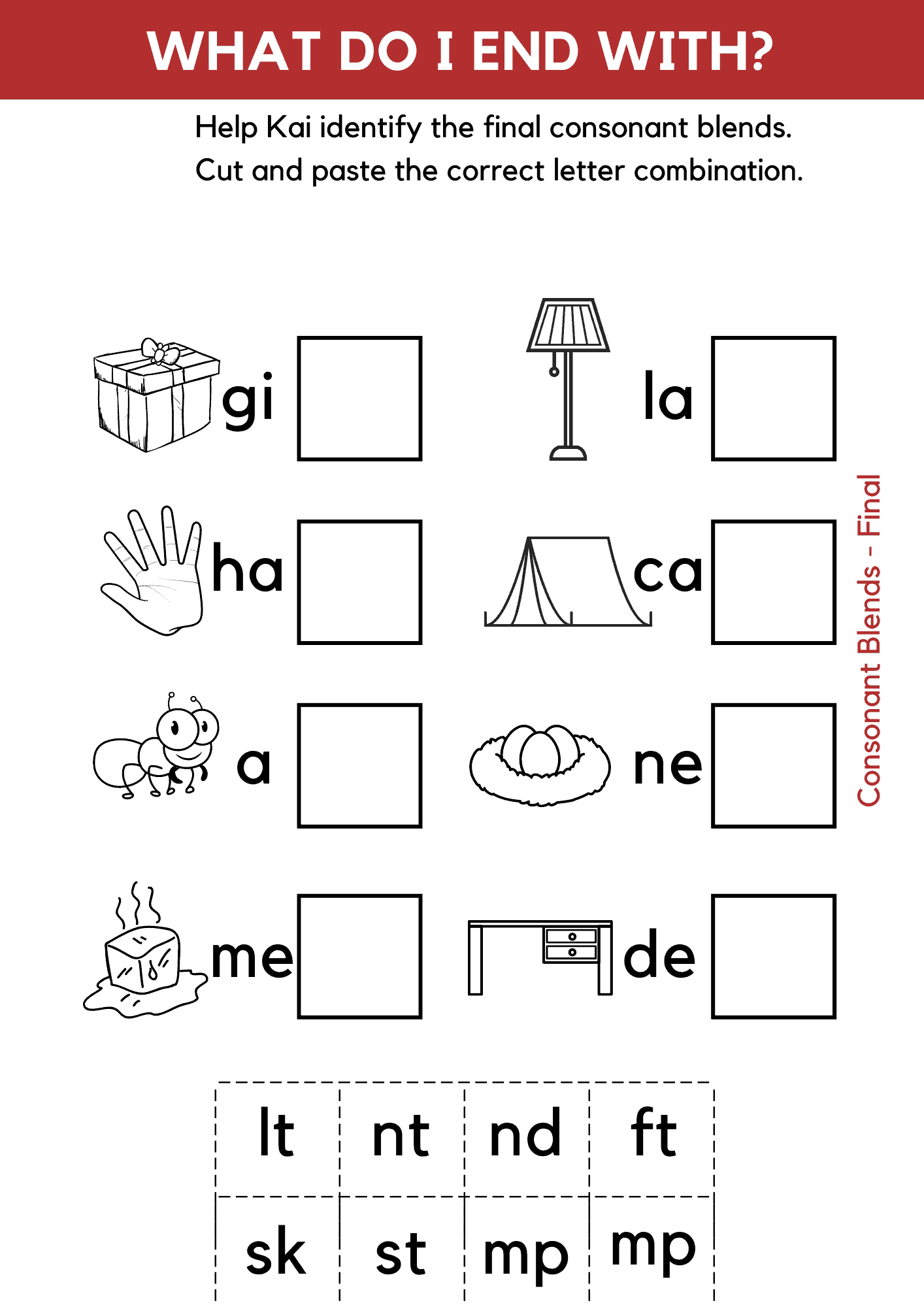 Phonics Blends Consonant CV VC CVC Worksheets pdf Level 1 Worksheets Library