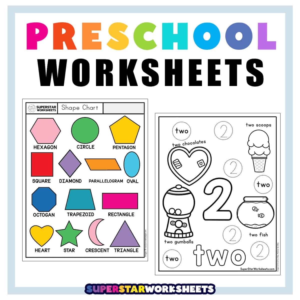 Free Printable Preschool Worksheets Colors