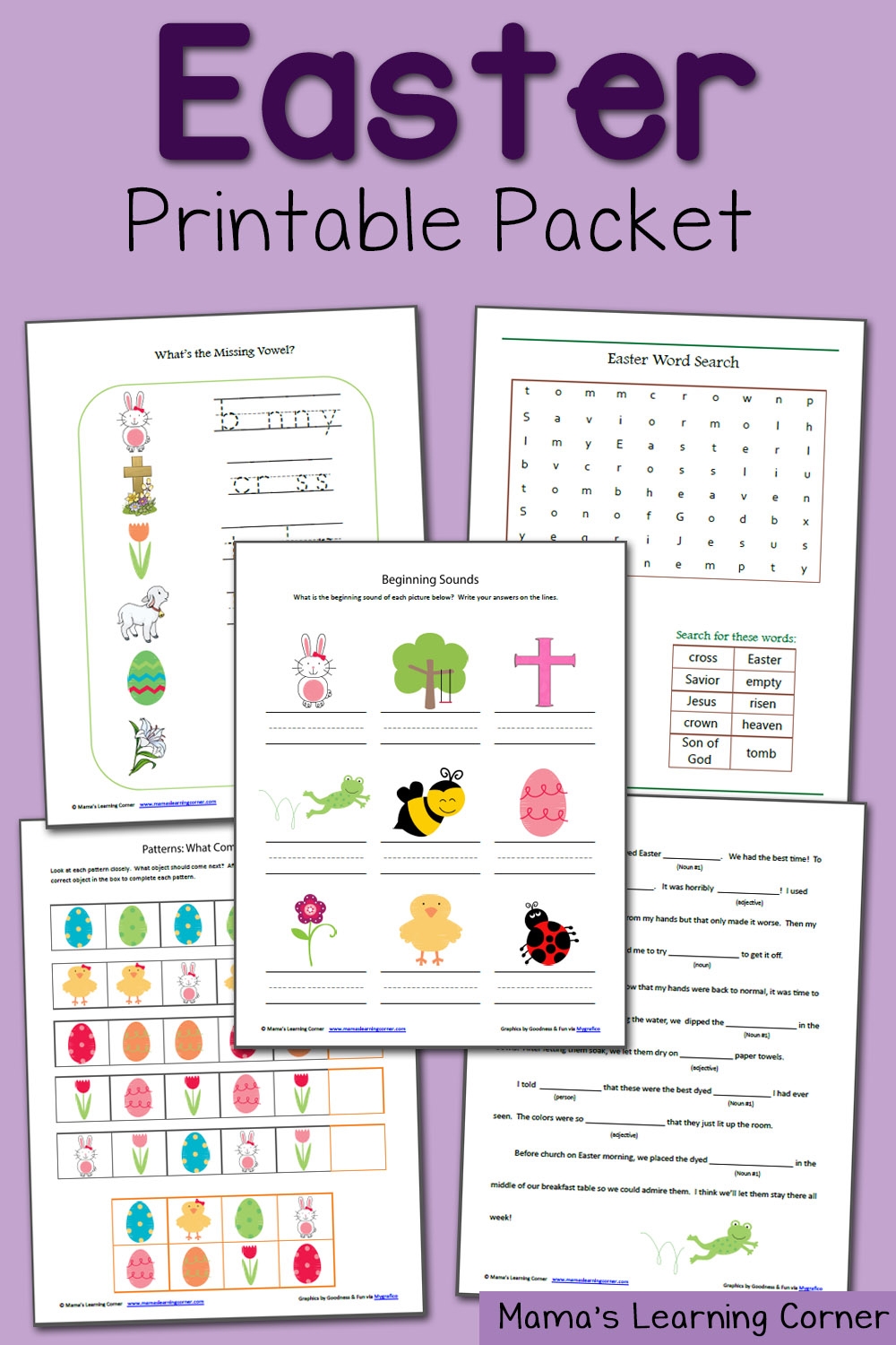Easter Free Printables Worksheets
