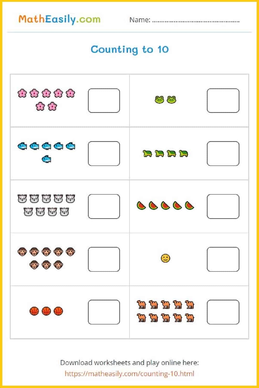 Free Printable Kindergarten Activities Worksheets