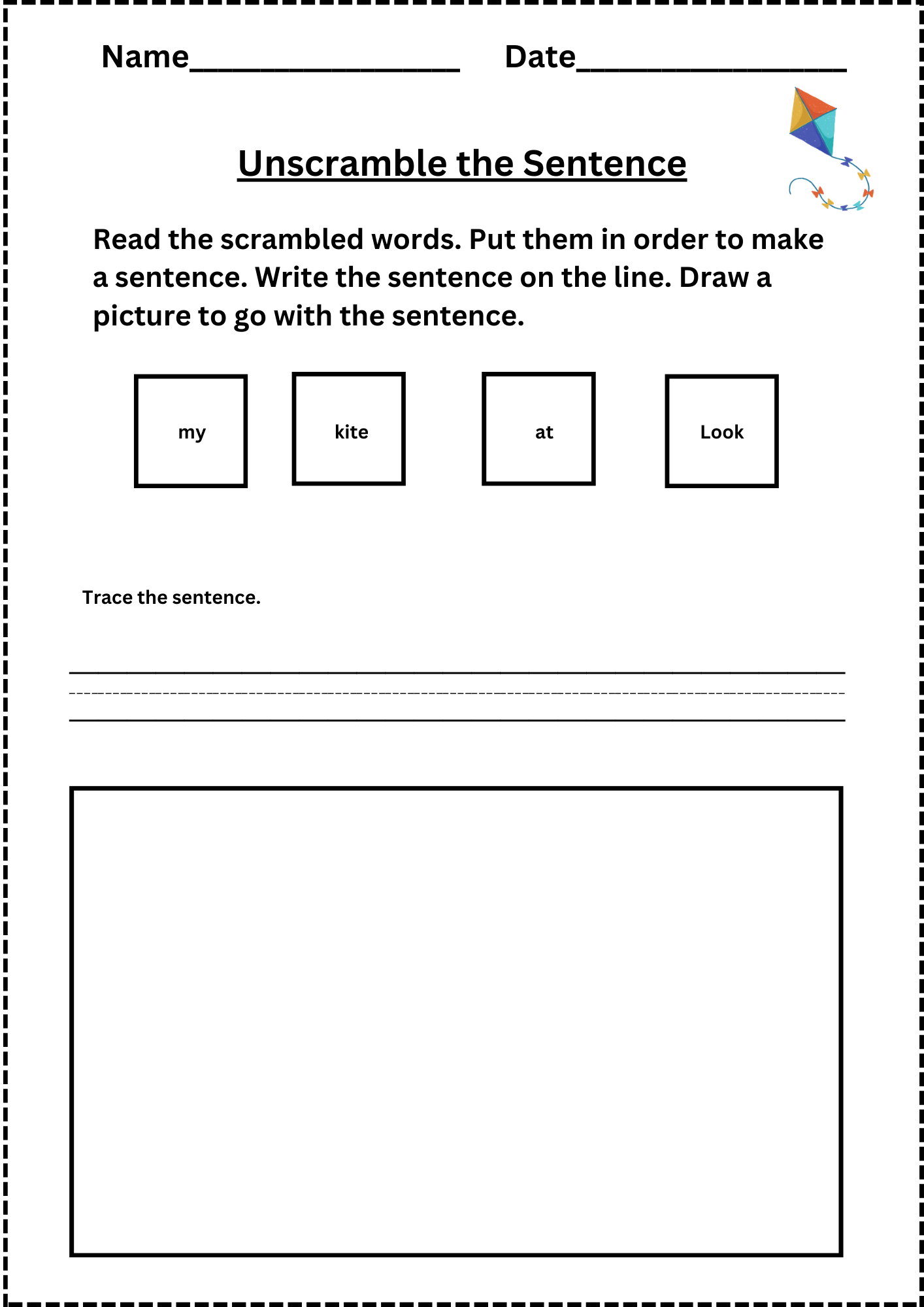 Free Printable Scrambled Paragraph Worksheets