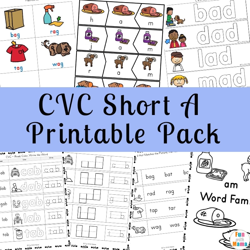 Short A Worksheets CVC Words Worksheets Library Short A Worksheets CVC Words Worksheets Library