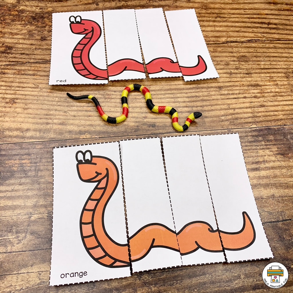 Free Printable Snake Worksheets