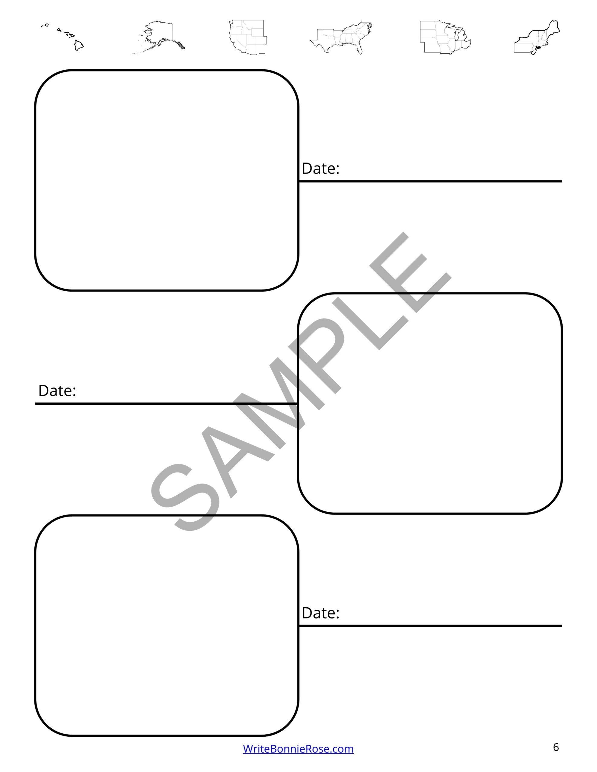 State Report Templates United States History U0026 Geography Made By Teachers
