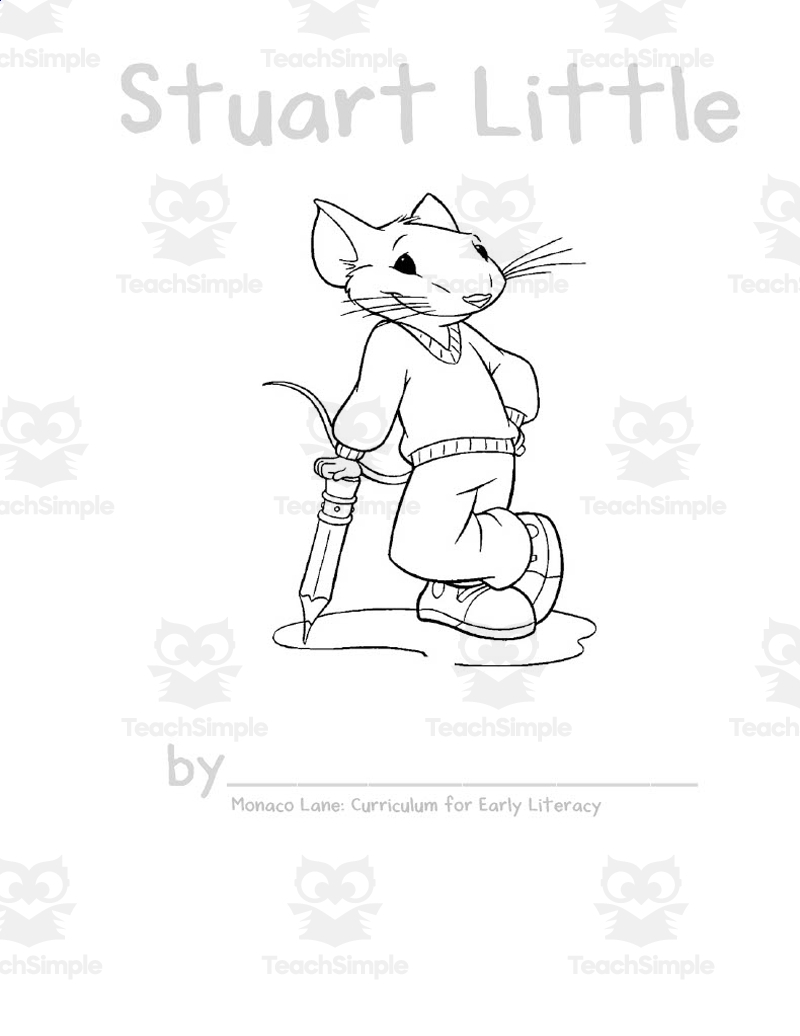 Stuart Little Book Companion By Teach Simple