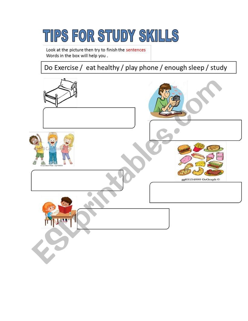 Study Skills Journal For Middle School Students Study Skills 