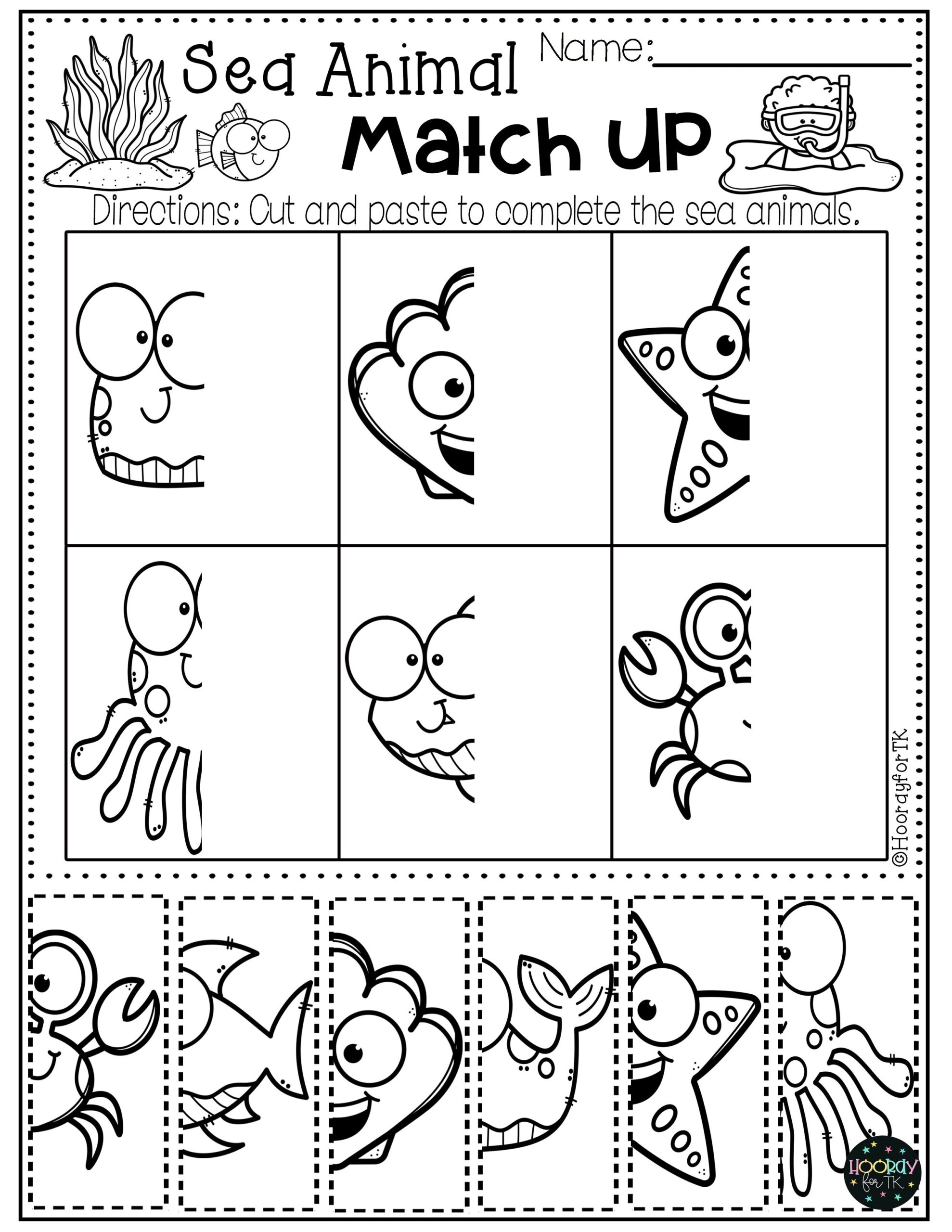 Summer Worksheets For Transitional Kindergarten Kindergarten 