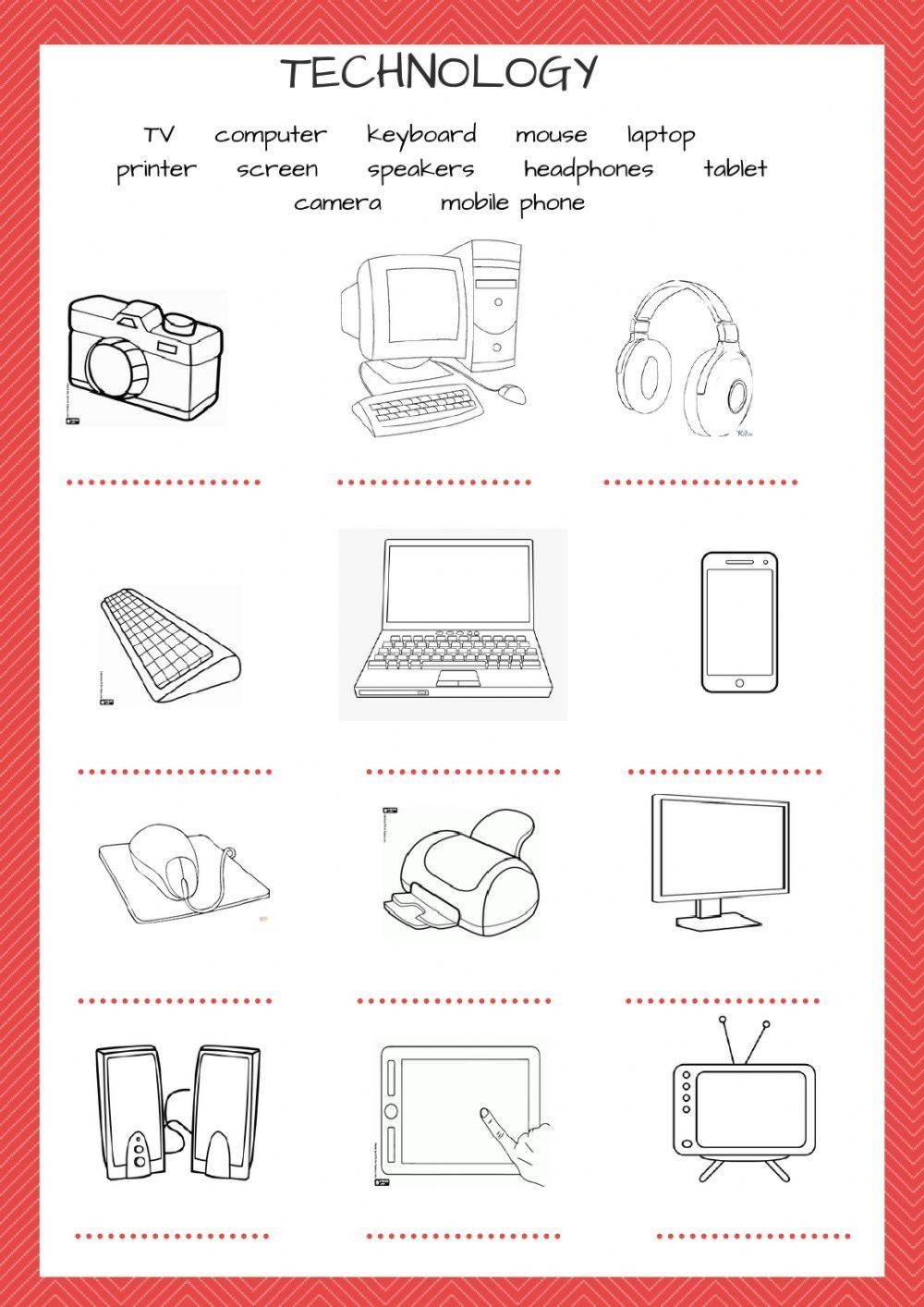 Technology Online Exercise For Grade 5 Live Worksheets Worksheets Library