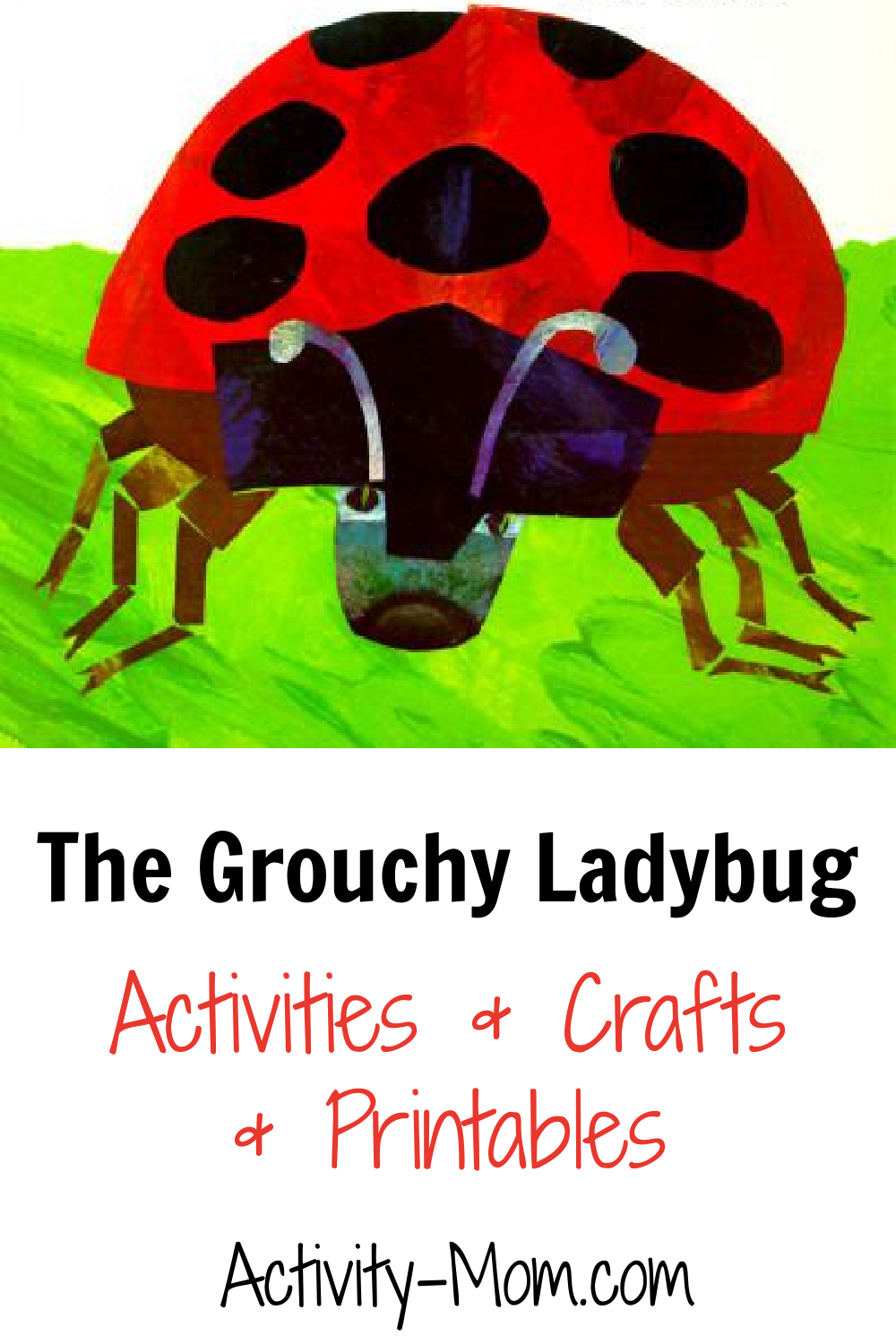 Free Printable Grouchy Ladybug Worksheets