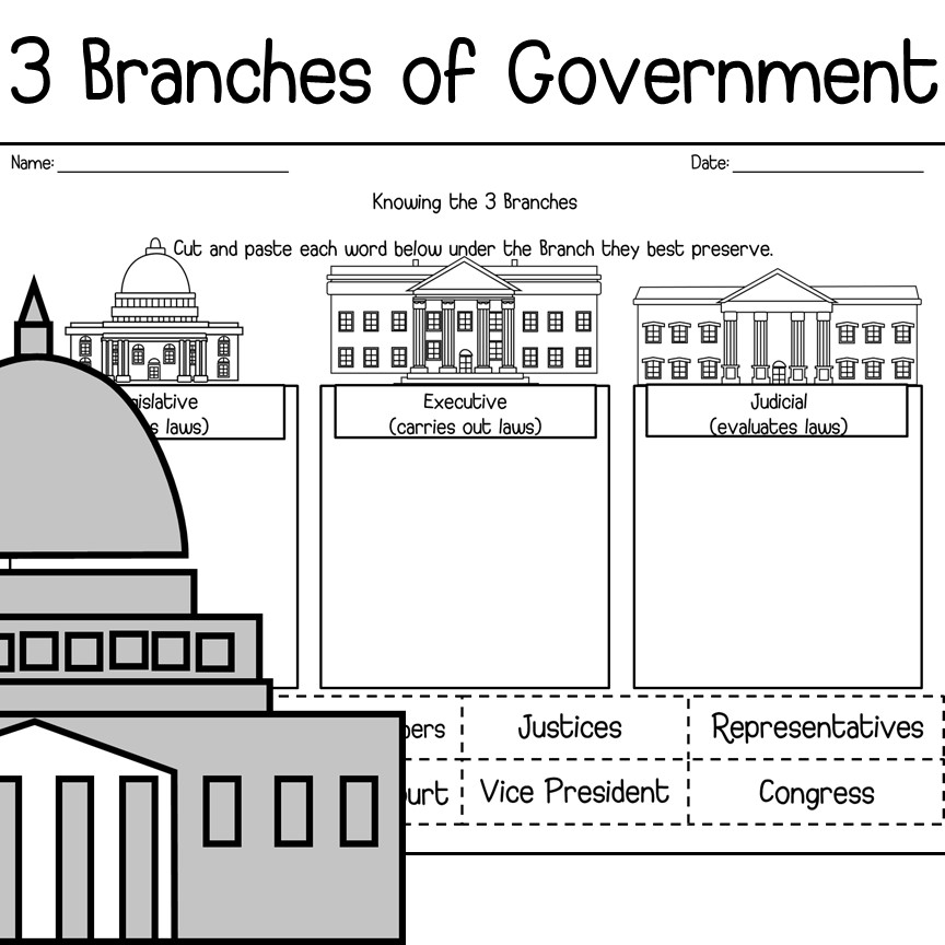 Three Branches Of Government KNOW ALL BUNDLE
