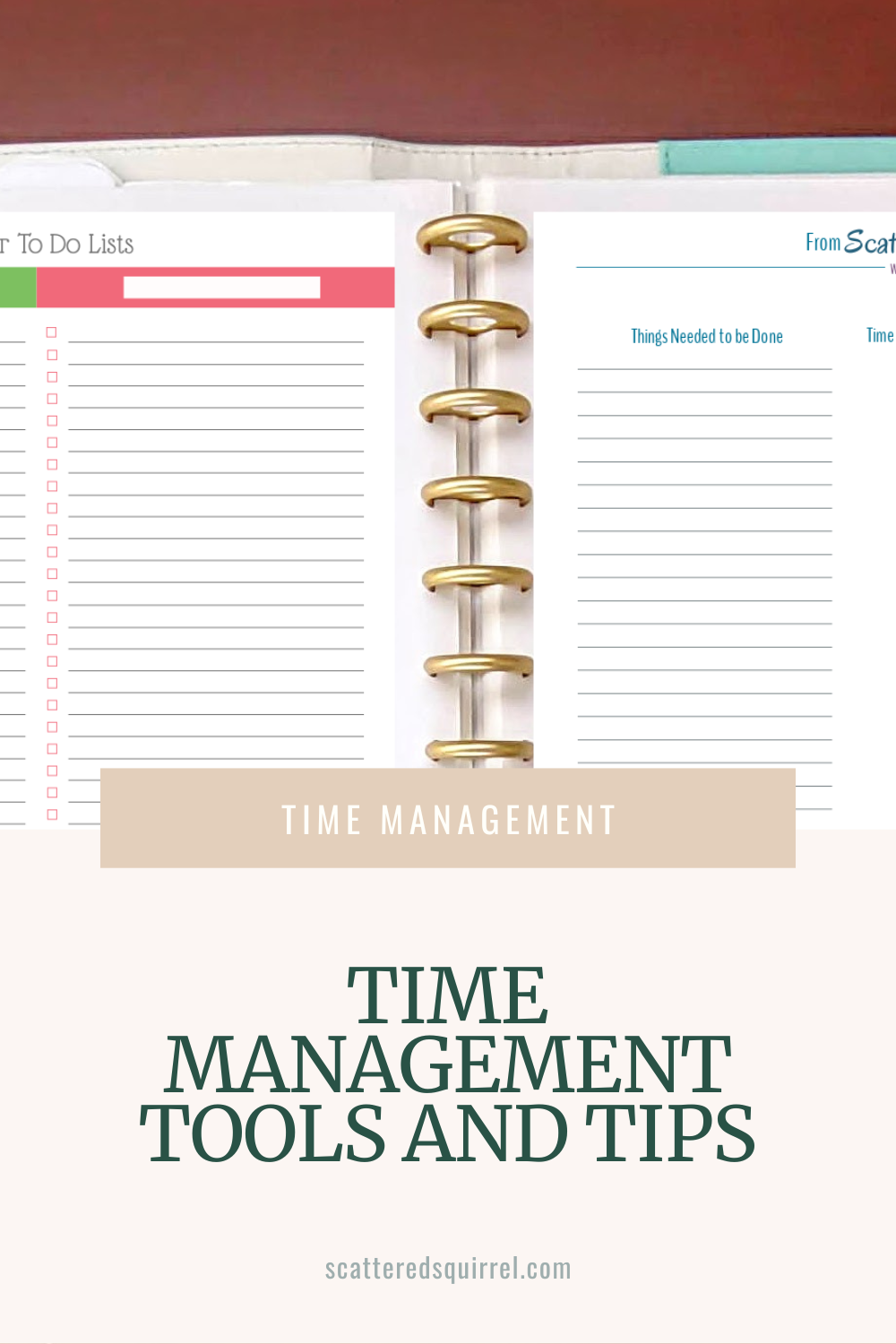 Free Printable Time Management Skills Worksheet
