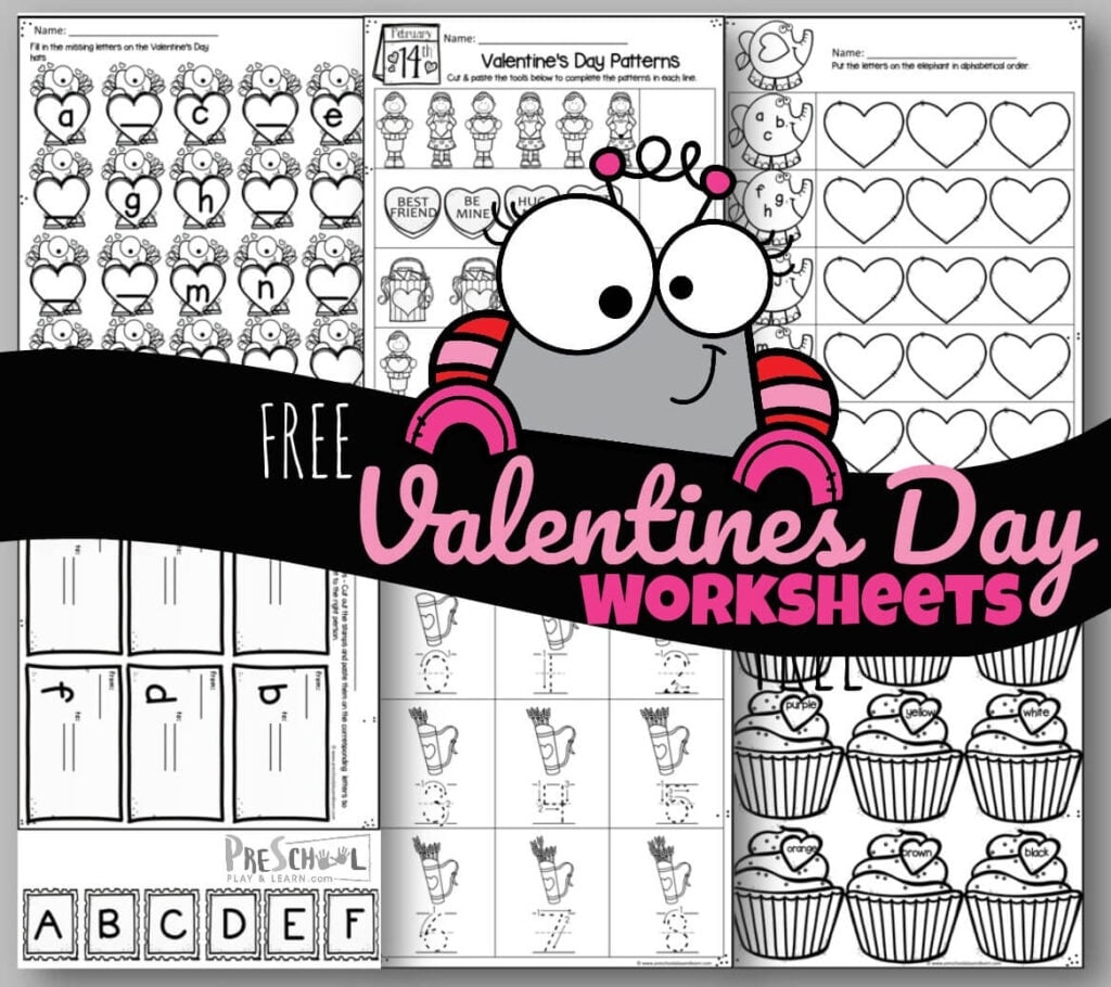Free Printable February Worksheets