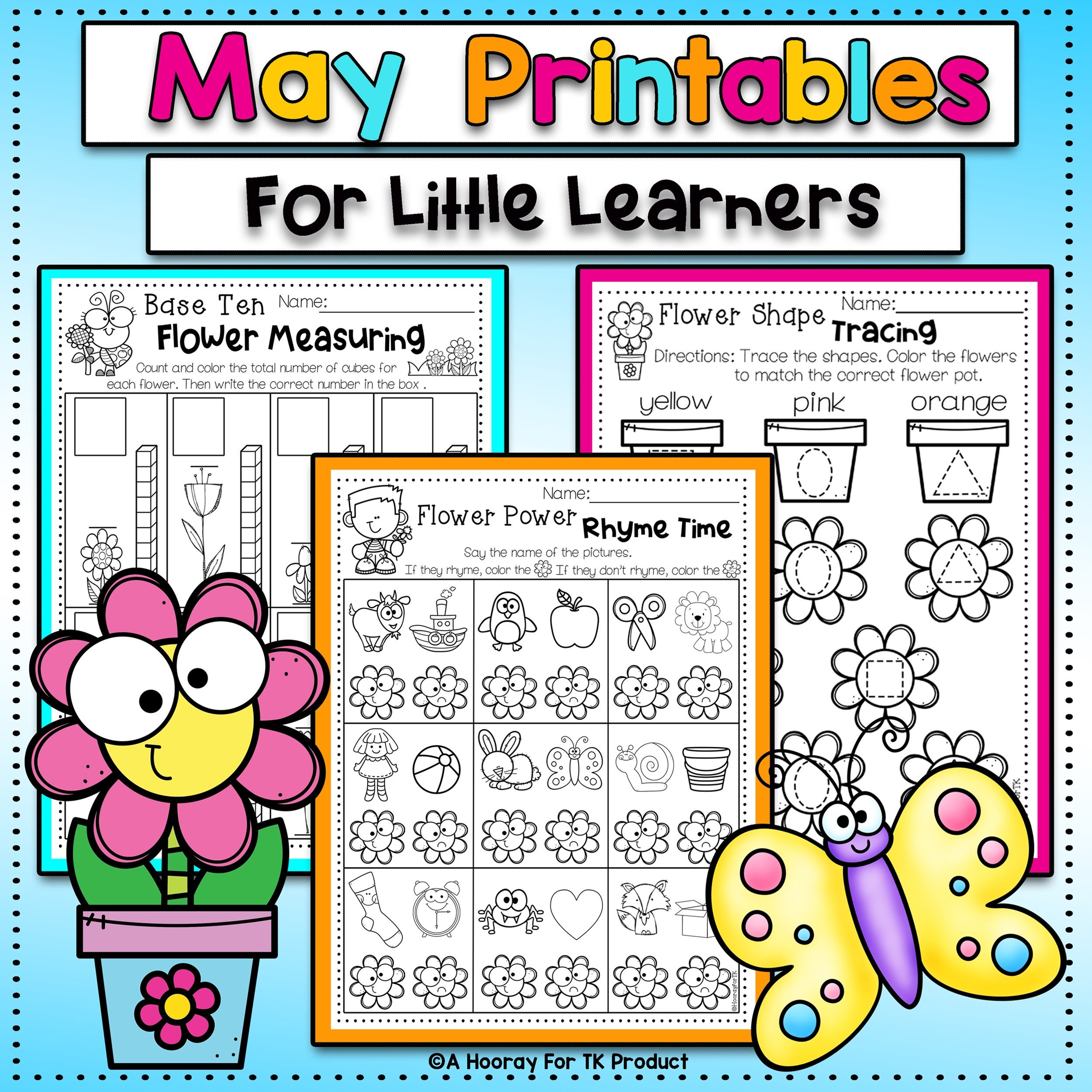 Free Printable Tk Worksheets