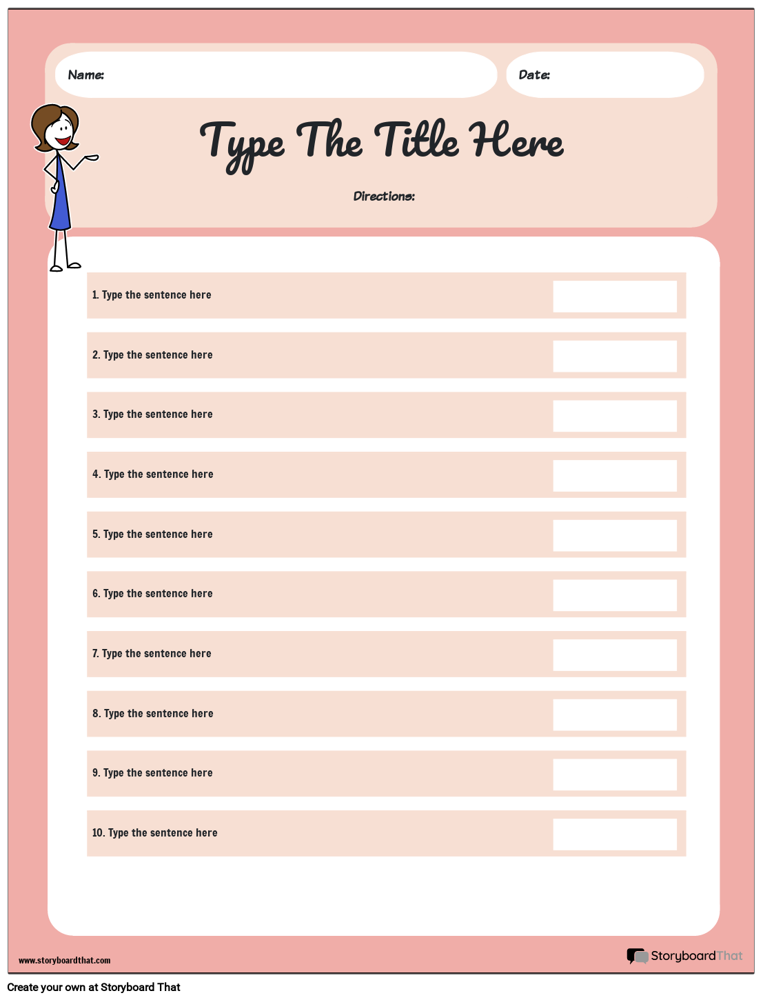 Free Printable Verb Worksheets Free Printable Verb Worksheets
