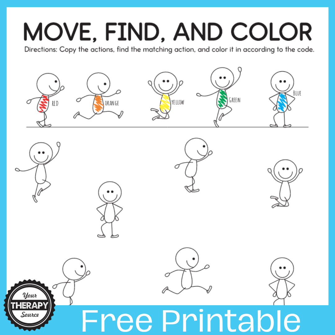 Visual Perception Activities Free Printables Your Therapy Source