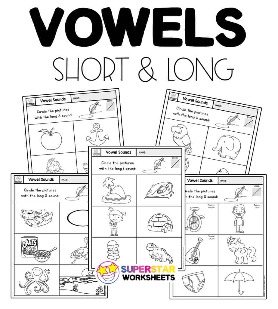 Free Printable Vowel Worksheets