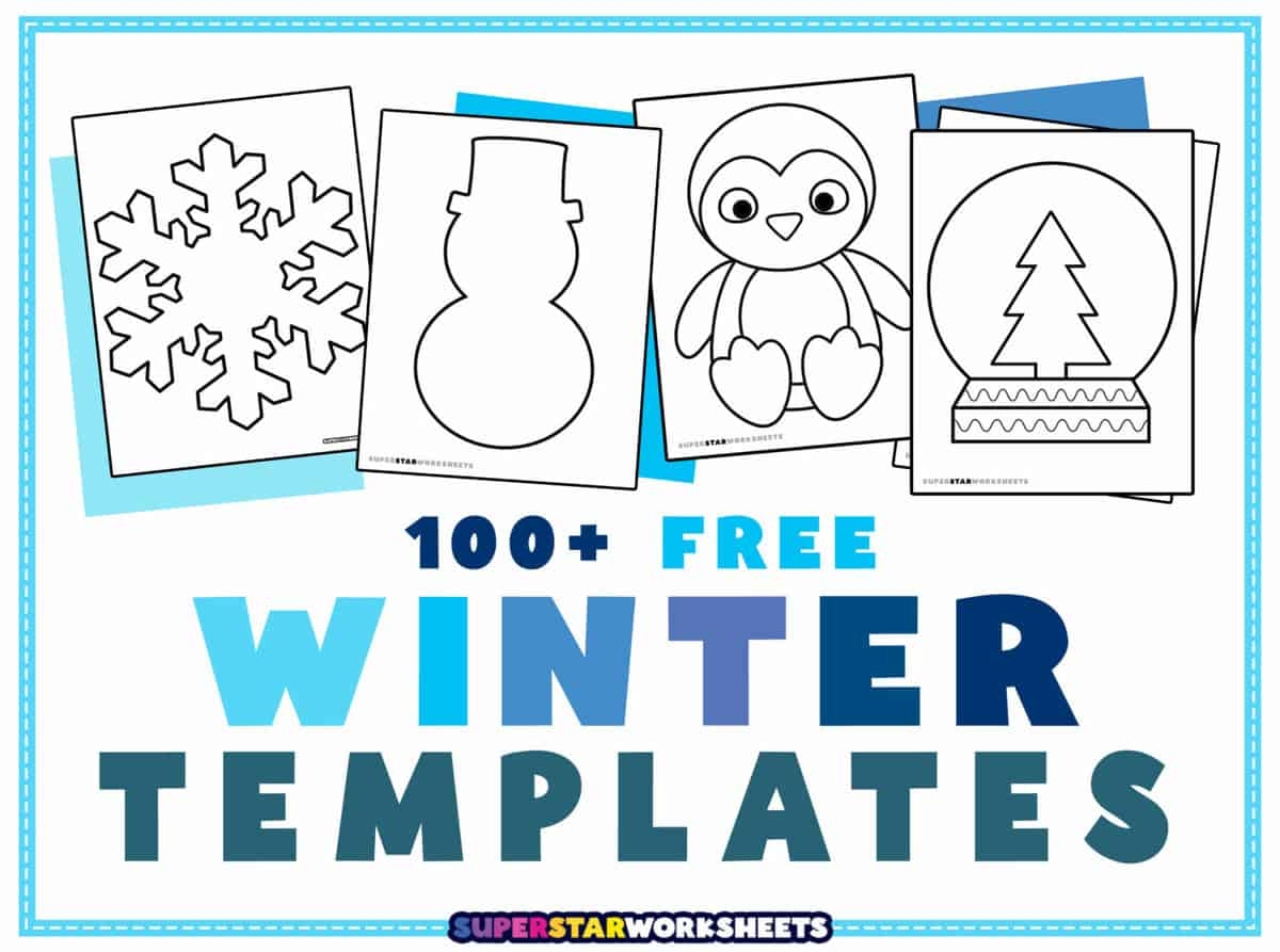 Free Printable Winter Preschool Worksheets